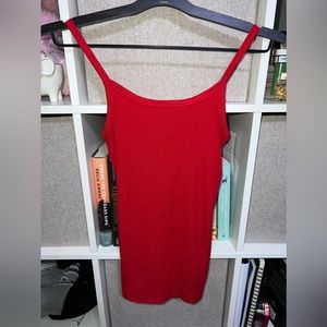 No Boundaries ribbed tank top